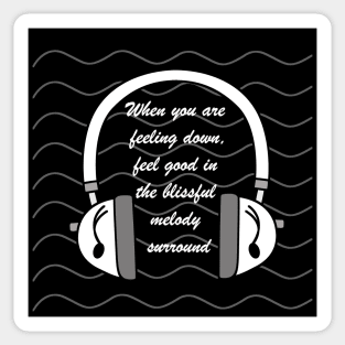 Music Feel Good Sticker